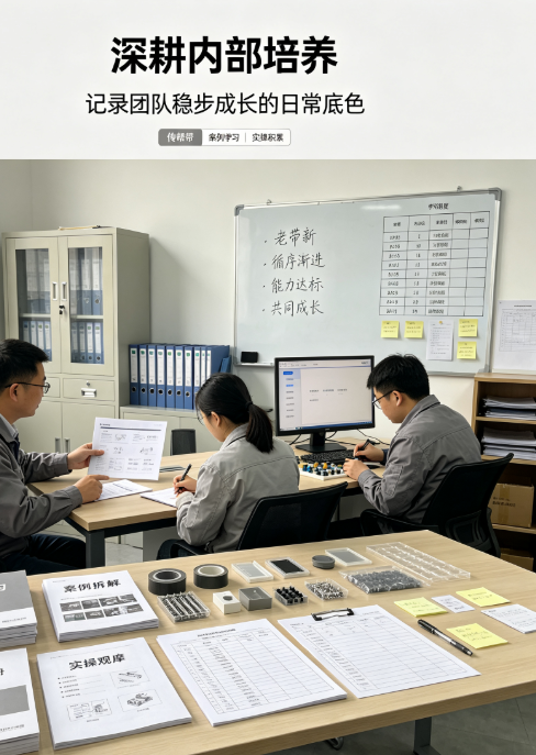 深耕内部培养，记录团队稳步成长的日常底色