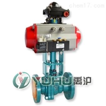 GQ641禹沪品牌耐高温不锈钢气动球阀