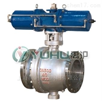 Q647禹沪生产的高质量Q647气动固定式球阀