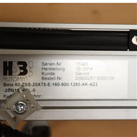 線性搬運(yùn)單元HSB重型Beta100-D-ZSS-40AT10
