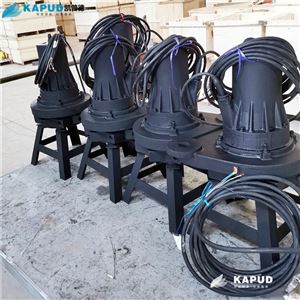 生活污水 好氧離心力式潛水曝氣機(jī)QXB1.5
