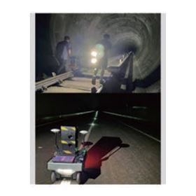 鐵路隧道沉降變形 移動式攝像測量系統