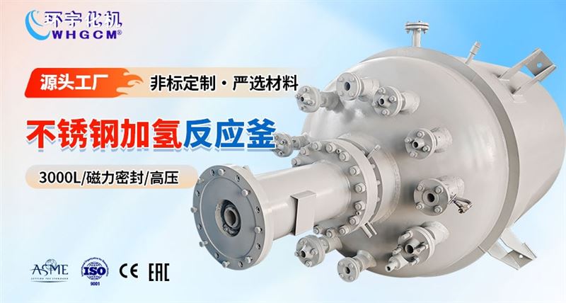 3000L 高壓防爆磁力密封加氫工業(yè)釜