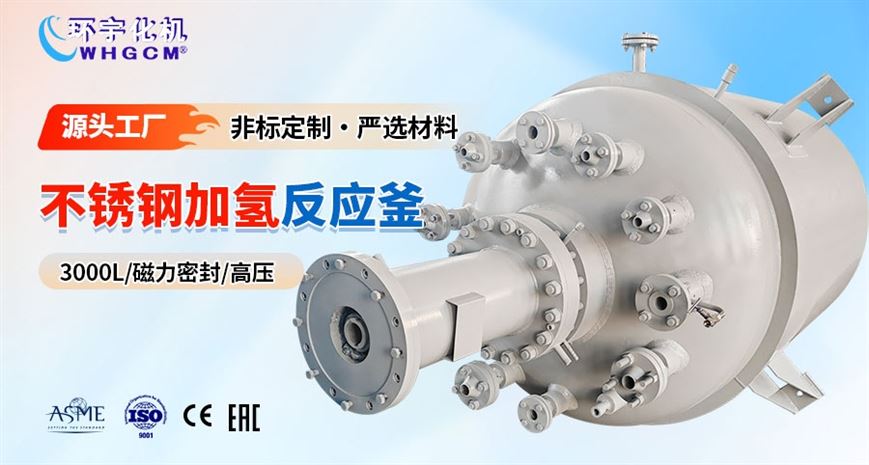 3000L 高壓防爆磁力密封加氫工業(yè)釜