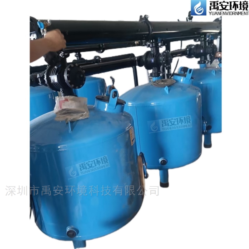 AMIAD AGF 球形淺層砂濾器在電廠循環水旁濾系統中的應用