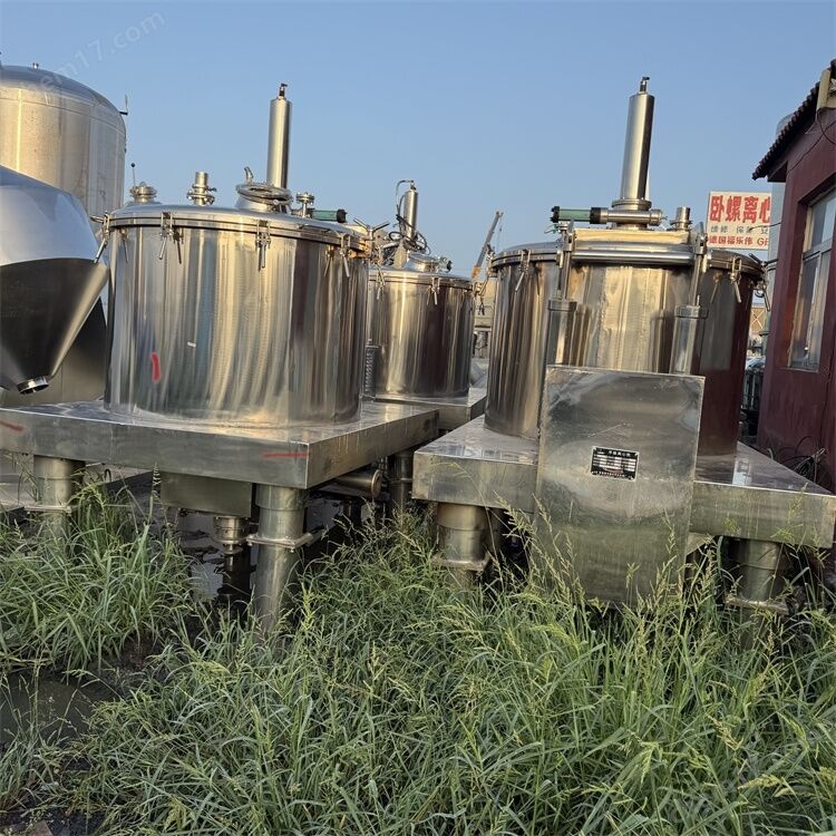 二手平板式離心機 刮刀下卸料分離機