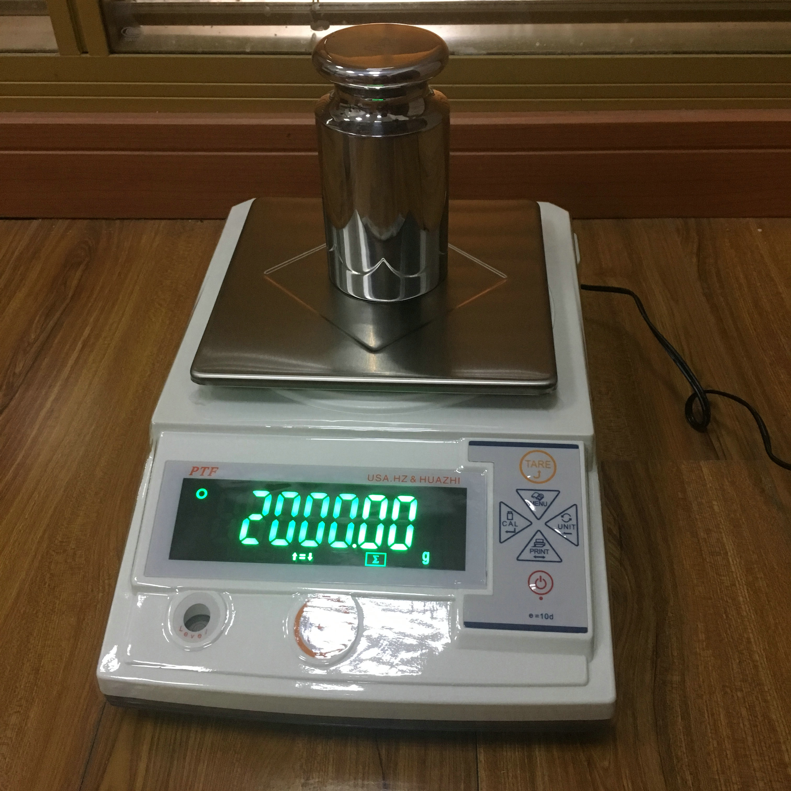3公斤電子秤需要多大的砝碼來校準