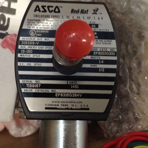 阿斯卡ASCO兩位兩通電磁閥8210G022 DC24V行業(yè)應(yīng)用