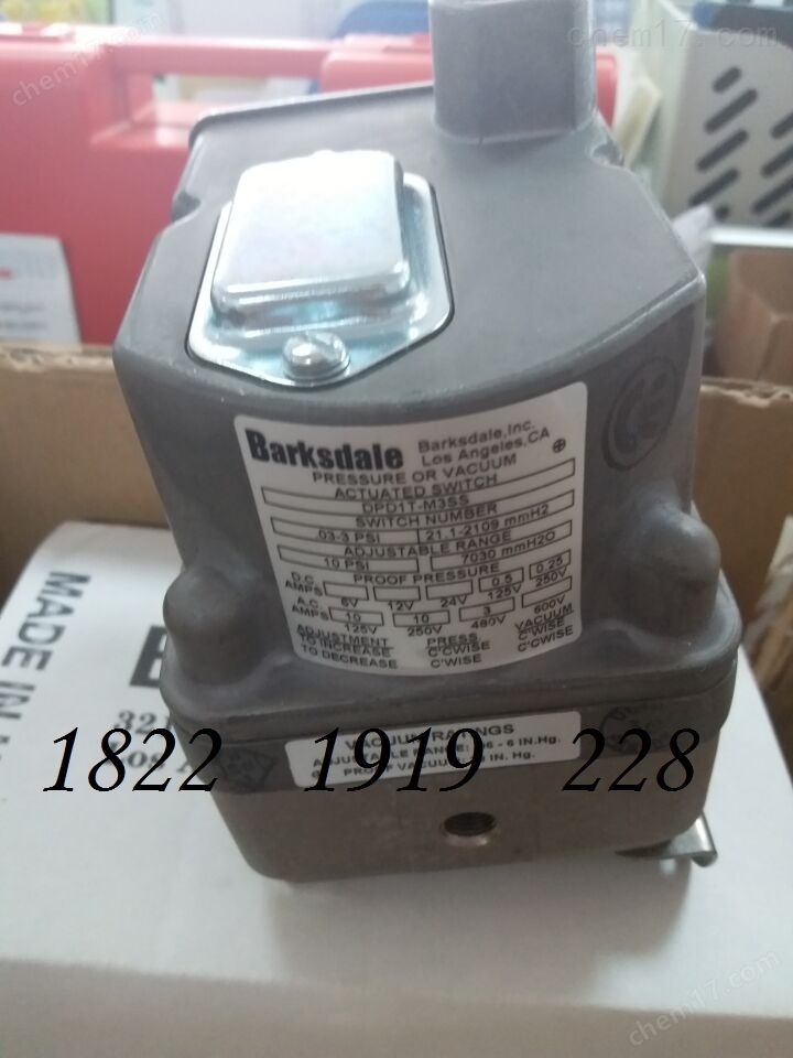BARKSDALE 625T4-05-Z22 | 壓力傳感器