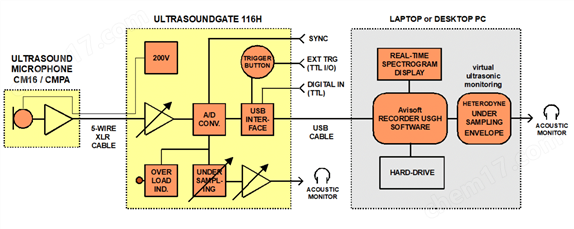 動(dòng)物超聲聲譜分析系統(tǒng)