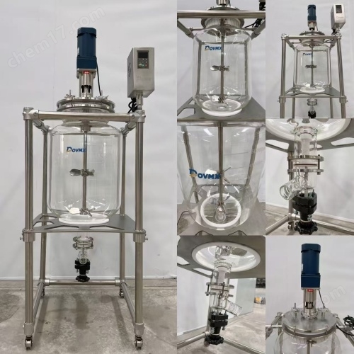 20L玻璃分液器 單層玻璃反應(yīng)釜