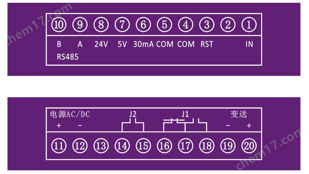 LUYOR-912系列智能转速监控器接线方法 路阳智能转速变送器转速表