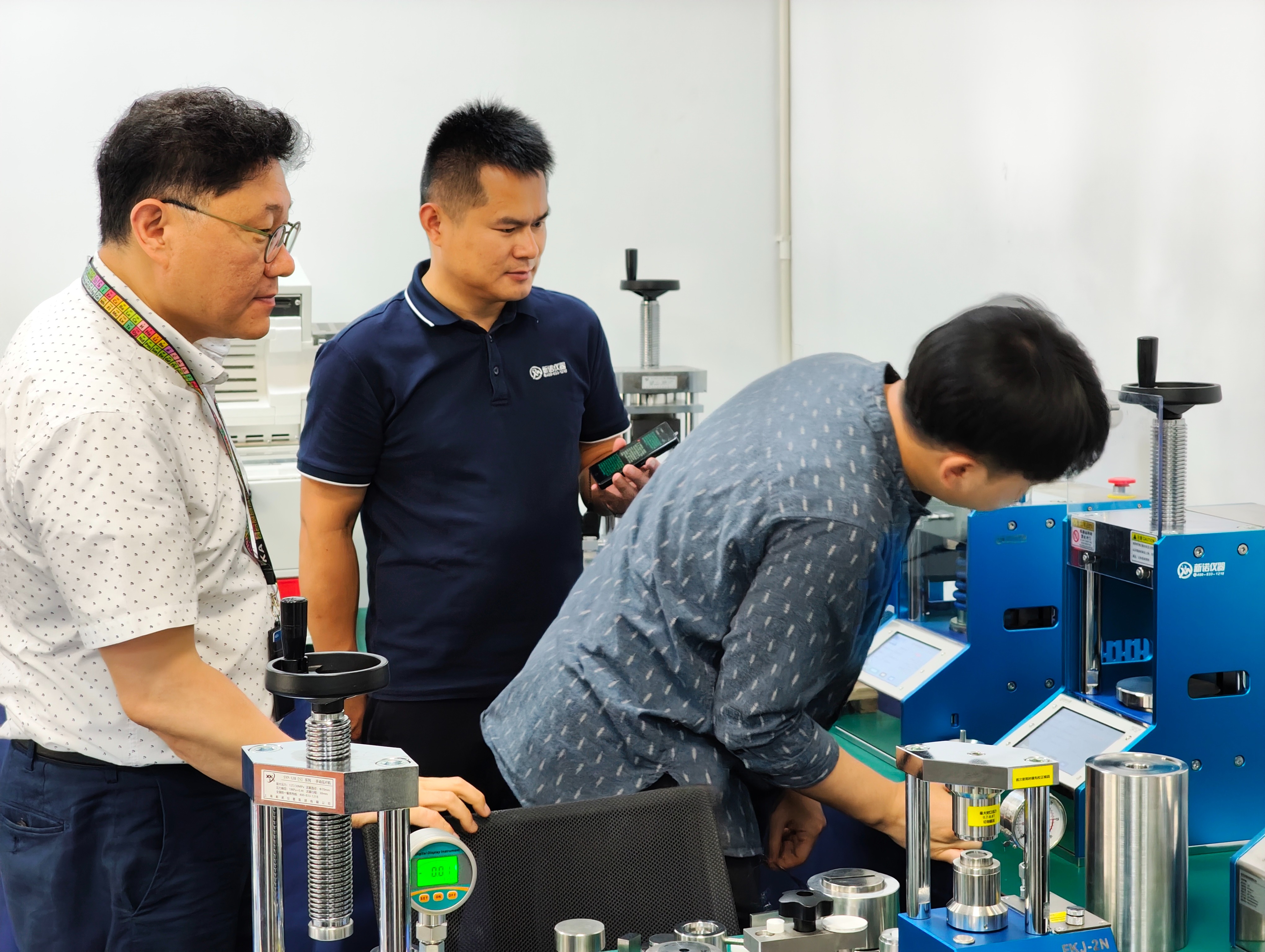 韓國客戶到訪新諾儀器實地考察，共探深度合作機遇！