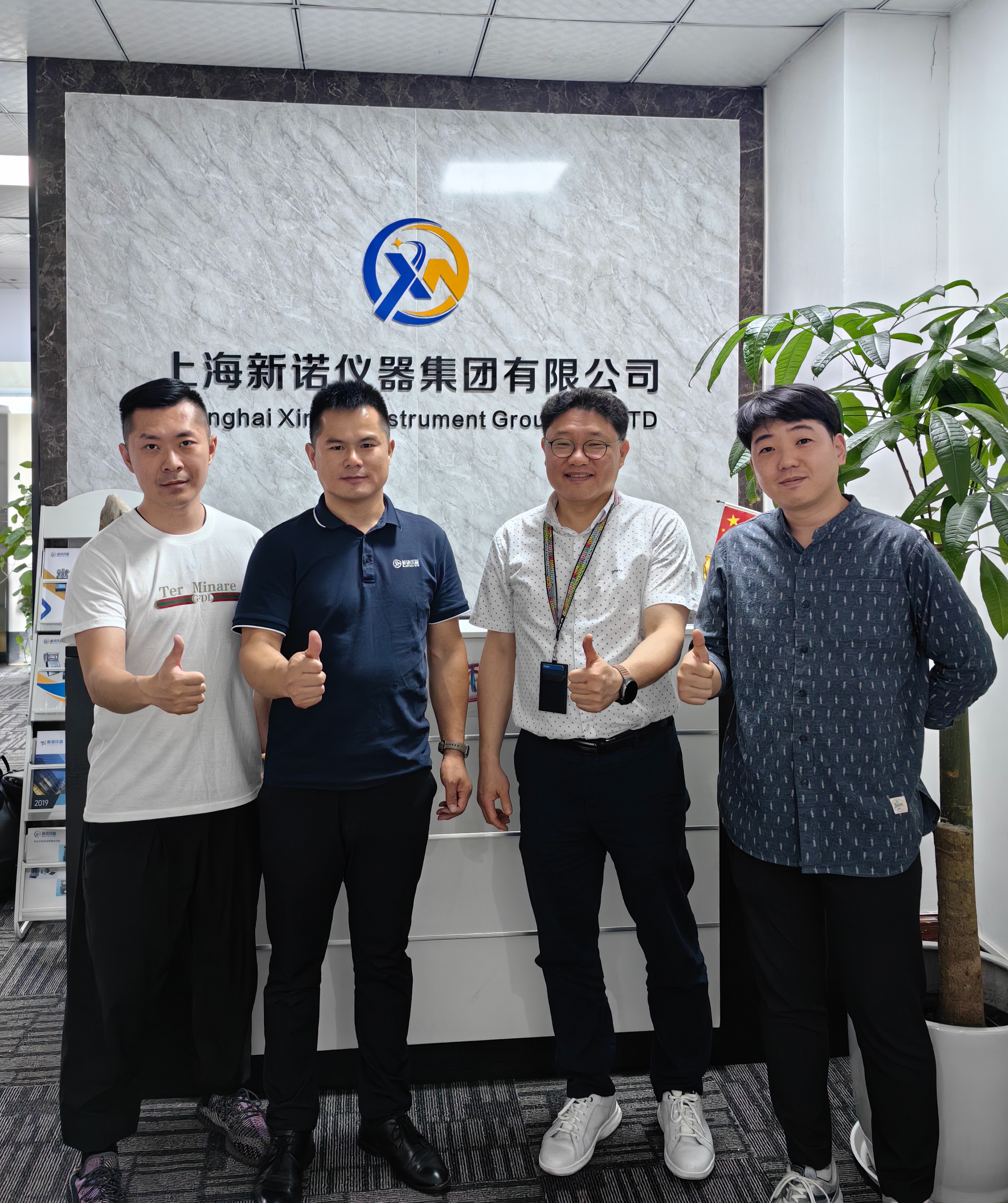 韓國客戶到訪新諾儀器實地考察，共探深度合作機遇！