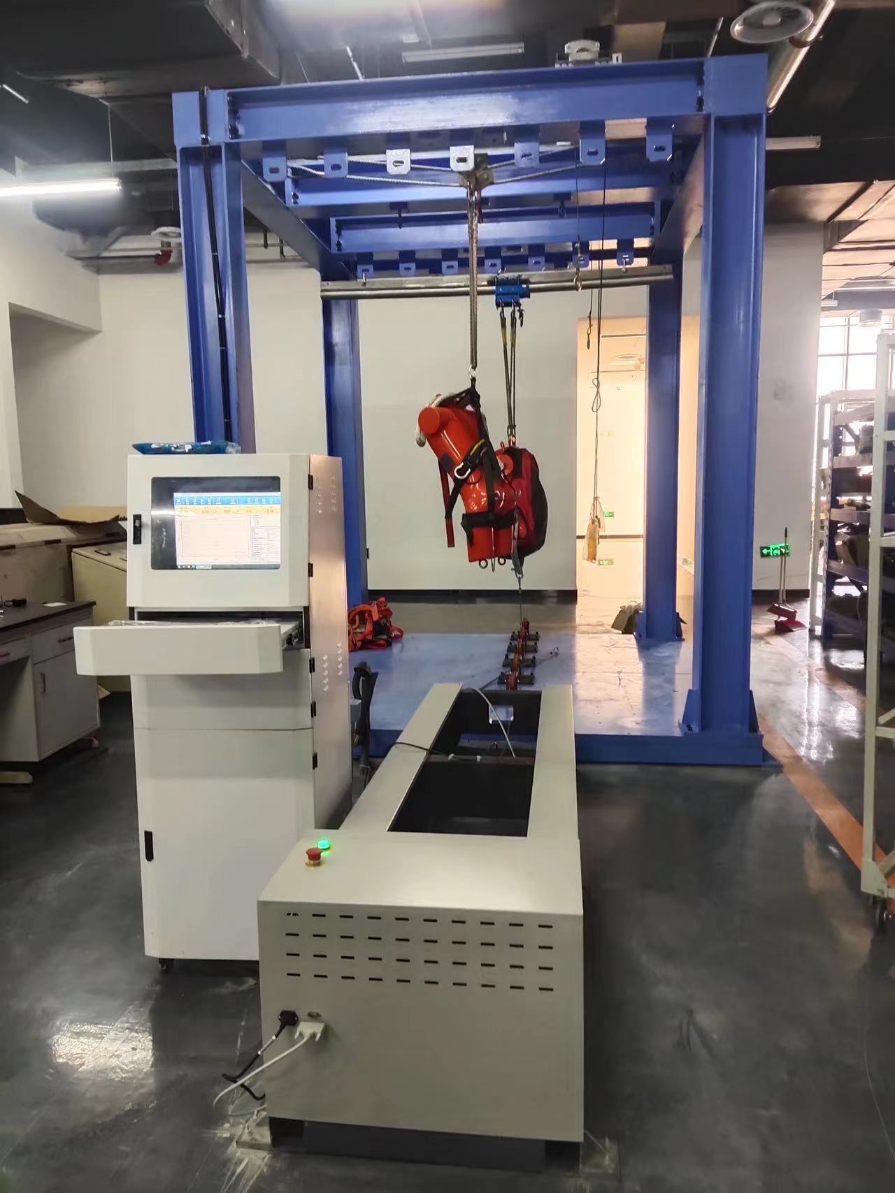 安全网安全带刚性导轨柔性导轨冲击荷载试验机