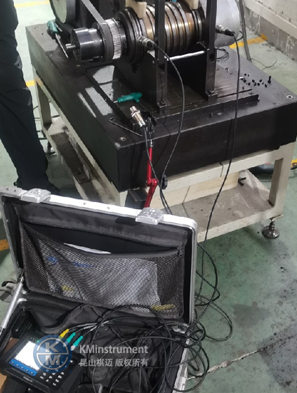 KMbalancerII+多功能振动分析及现场动平衡仪解决电机主轴动平衡不良难题!