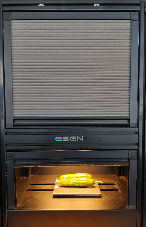 采集黃瓜光譜數據（鮮綠度和冷凍檢測）