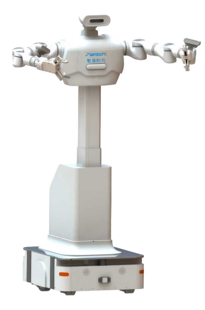 第二代具身机器人.png 登报《今晚报》!智易时代具身智能机器人,展现天津智造硬核实力