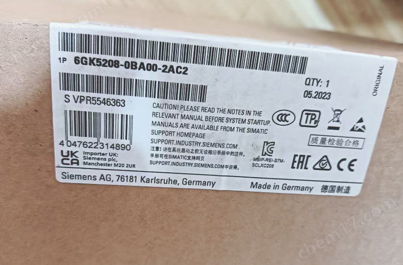 6GK5208-0BA00-2AC2 交换机