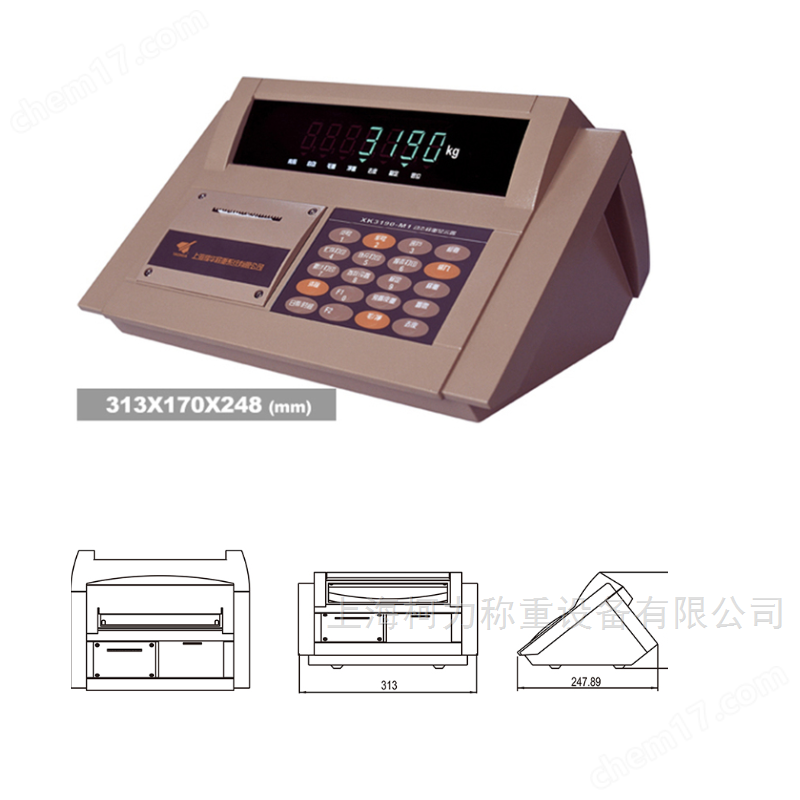 XK3190-DM1稱重顯示控制器