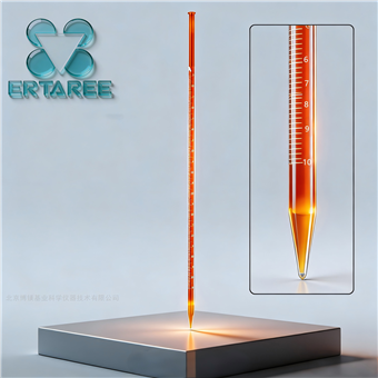 Ertaree棕色刻度移液管，量出式 可過檢